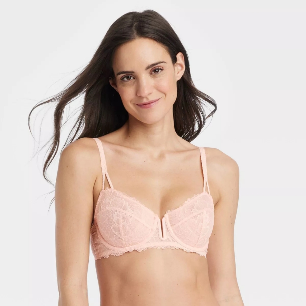 NWT Auden Unlined Balconette Bra
